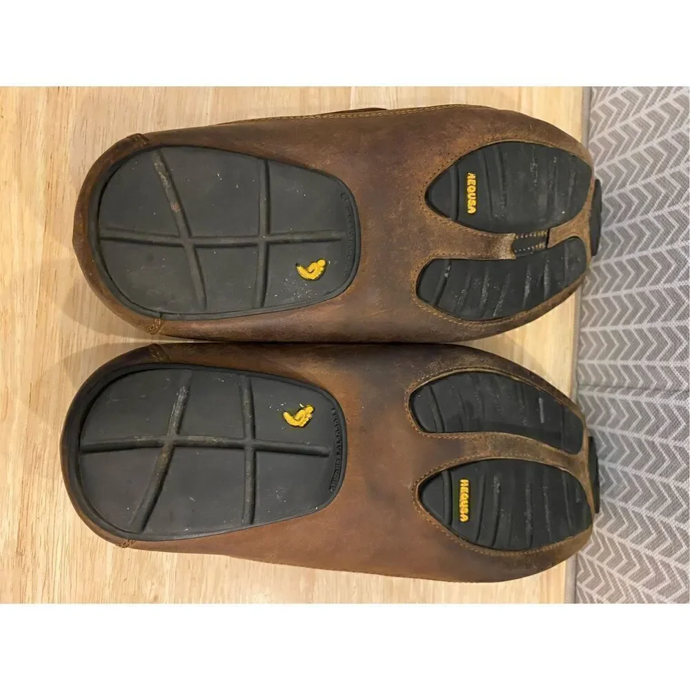 ✅Nisolo Moreno Mens brown Leather slip On Loafers
